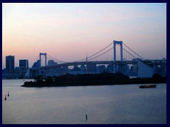 Rainbow Bridge at sunset